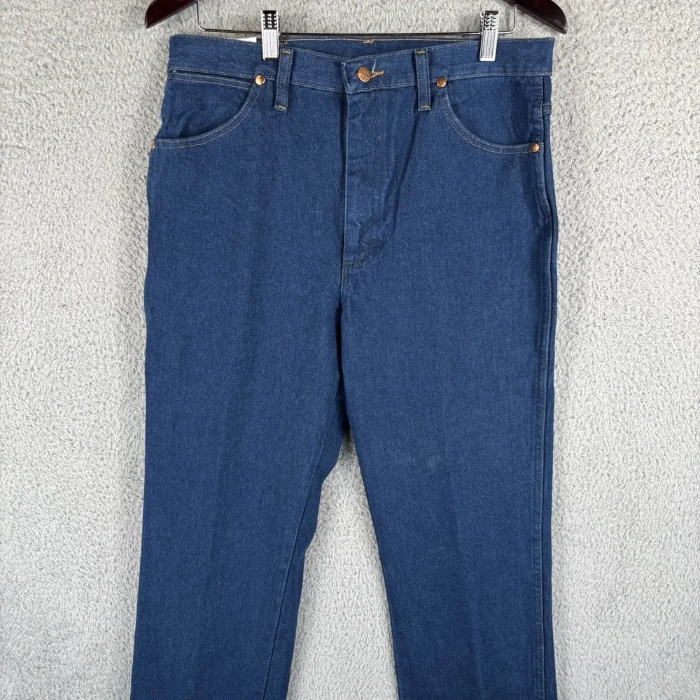 NEW Wrangler Cowboy Cut 936 Slim Fit 32x38 Medium‎ Wash Denim Blue Western